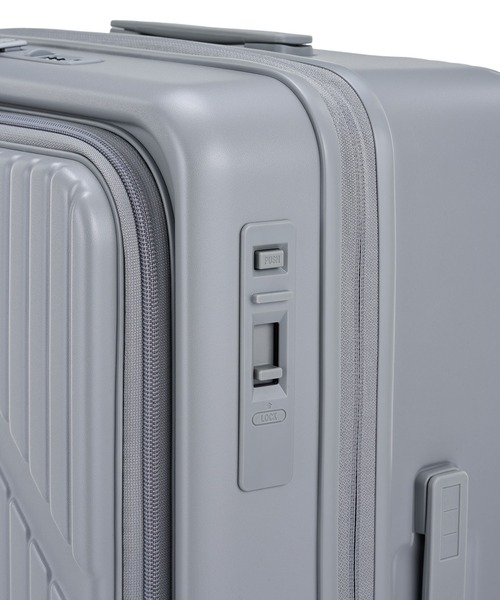 AMERICAN TOURISTER（アメリカンツーリスター）の「アメリカンツーリスター VELOX スピナー61/22 エキスパンダー TSA HW ライトグレー（スーツケース/キャリーバッグ・メンズ・ライトグレー・M）」の11枚目の写真