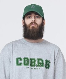 CARGOBROS（カーゴブロス）の「CBスモールロゴボールキャップ（グリーン）（キャップ）」