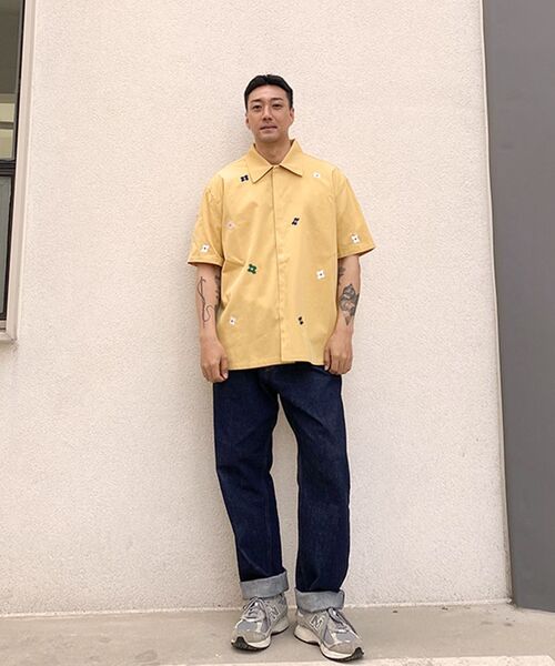 HONGWOOSUNG（ホンウソン）の「COLLECT WIDE FIT SELVEDGE DENIM JEAN_INDIGO（デニムパンツ・メンズ・その他・S/M/L）」の4枚目の写真