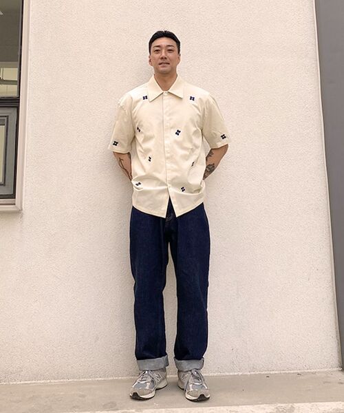 HONGWOOSUNG（ホンウソン）の「COLLECT WIDE FIT SELVEDGE DENIM JEAN_INDIGO（デニムパンツ・メンズ・その他・S/M/L）」の5枚目の写真
