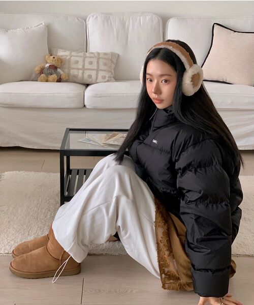 BELLOL（ベロエル）の「Ruffle layered shirt dress BROWN（ワンピース・レディース・その他・FREE）」の3枚目の写真