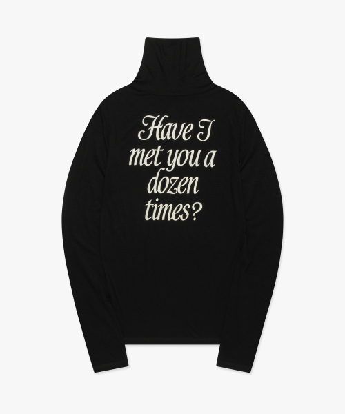 LMCの「WM SHEER HIGH NECK LONG SLEEVE black(Tシャツ/カットソー・レディース・その他・S/M)」の5枚目の写真