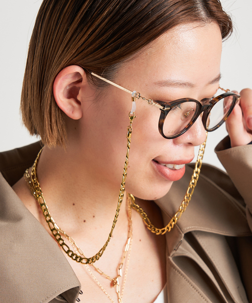 Sunny Cords/サニーコーズ】Figaro glass cord（メガネ）｜AP STUDIO