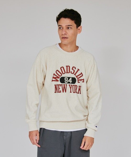 Champion/チャンピオン】メンズ リバースウィーブ(R) クルーネック