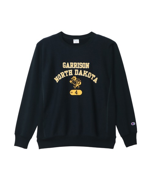 Champion(チャンピオン)の「【Champion/チャンピオン】メンズ リバースウィーブ(R) クルーネックスウェットシャツ(スウェット・メンズ・ダークブラック/グレー/オートミール/ネイビー・MEDIUM/LARGE/X-LARGE)」の4枚目の写真