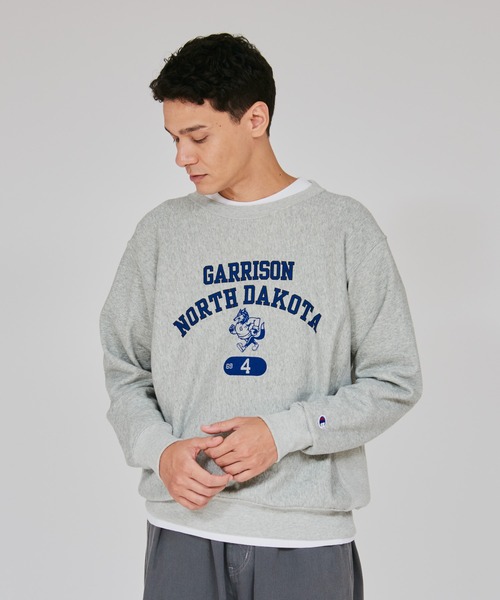 CHAMPION スウェット トレーナー パーカー 長袖 M グレー Champion（チャンピオン） パーカー Champion 12oz Reverse Weave