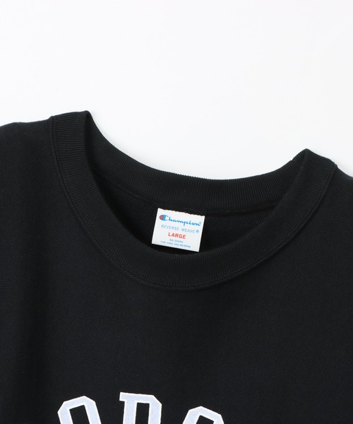 Champion(チャンピオン)の「【Champion/チャンピオン】メンズ リバースウィーブ(R) クルーネックスウェットシャツ(スウェット・メンズ・ダークブラック/グレー/オートミール/ネイビー・MEDIUM/LARGE/X-LARGE)」の18枚目の写真