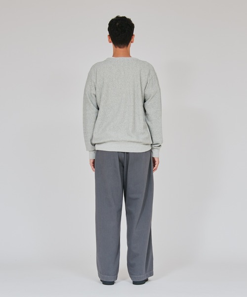 Champion(チャンピオン)の「【Champion/チャンピオン】メンズ リバースウィーブ(R) クルーネックスウェットシャツ(スウェット・メンズ・ダークブラック/グレー/オートミール/ネイビー・MEDIUM/LARGE/X-LARGE)」の10枚目の写真