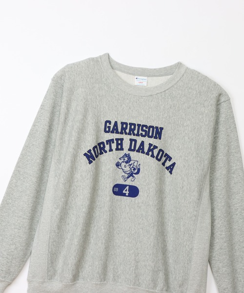 Champion(チャンピオン)の「【Champion/チャンピオン】メンズ リバースウィーブ(R) クルーネックスウェットシャツ(スウェット・メンズ・ダークブラック/グレー/オートミール/ネイビー・MEDIUM/LARGE/X-LARGE)」の13枚目の写真