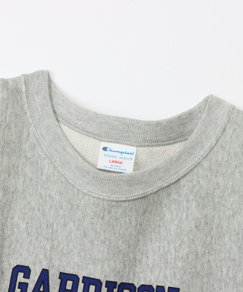 Champion(チャンピオン)の「【Champion/チャンピオン】メンズ リバースウィーブ(R) クルーネックスウェットシャツ(スウェット・メンズ・ダークブラック/グレー/オートミール/ネイビー・MEDIUM/LARGE/X-LARGE)」の14枚目の写真