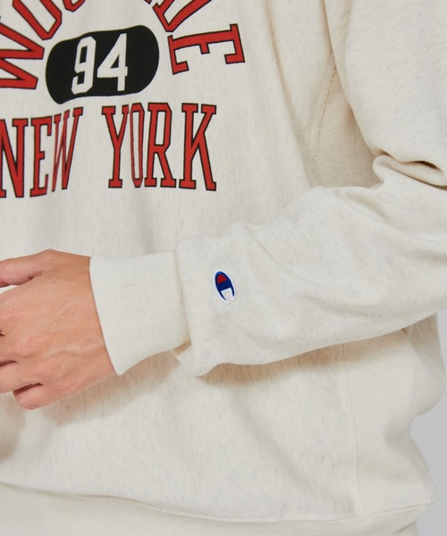 Champion(チャンピオン)の「【Champion/チャンピオン】メンズ リバースウィーブ(R) クルーネックスウェットシャツ(スウェット・メンズ・ダークブラック/グレー/オートミール/ネイビー・MEDIUM/LARGE/X-LARGE)」の21枚目の写真