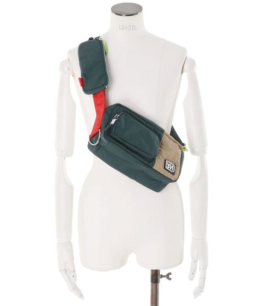 UN3D.（アンスリード）の「BLOCKING BODY BAG / ブロッキングボディーバッグ（ボディバッグ/ウエストポーチ・レディース・ブラック/その他1・FREE）」の14枚目の写真