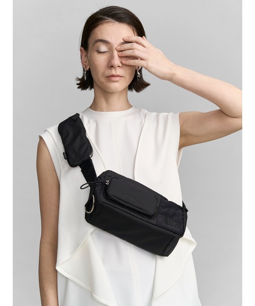 UM3D ボディバッグ ブラック BLOCKING BODY BAG / ブロッキングボディーバッグ（ボディバッグ