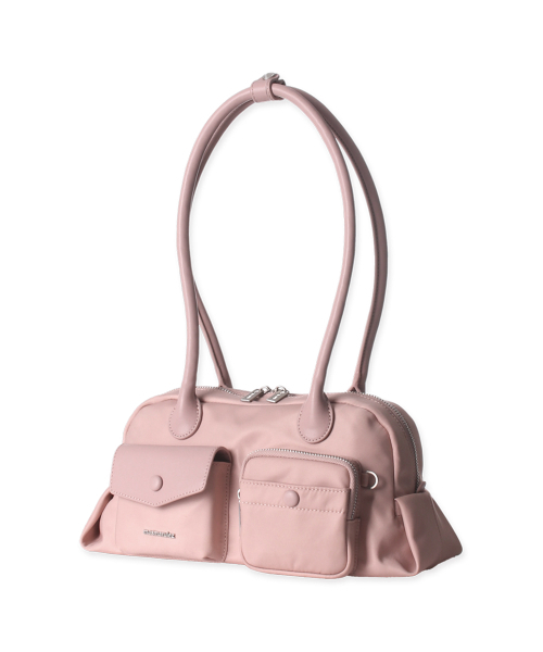 MASMARULEZ（マスマルールズ）の「[INT] Chaming Nylon shoulder bag_Coral pink（ショルダーバッグ・レディース・その他・FREE）」の4枚目の写真