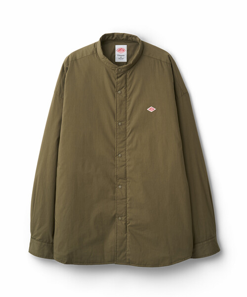Men's Insulation Stand Collar Shirt Jacket（ブルゾン）｜DANTON
