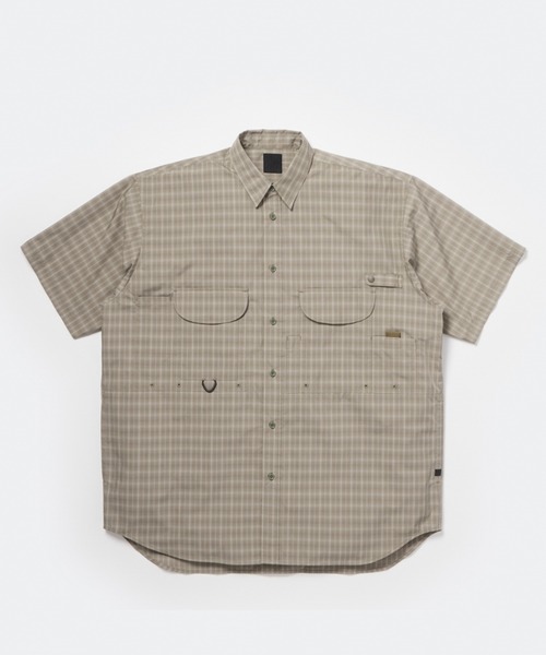 DAIWA PIER39（ダイワピア39）の「DAIWA PIER39 TECH FISHING SHIRT S/S SUMMER PLAID ダイワ ピア39（シャツ/ブラウス・メンズ・ブルー/ライトグレー/グレー系その他・XL/L/M/S）」の3枚目の写真