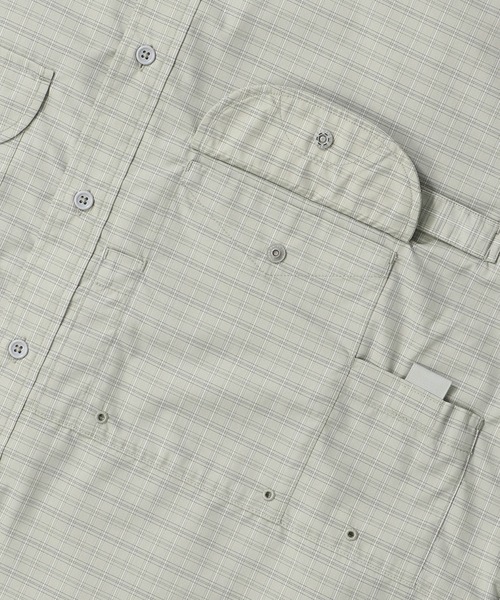 DAIWA PIER39（ダイワピア39）の「DAIWA PIER39 TECH FISHING SHIRT S/S SUMMER PLAID ダイワ ピア39（シャツ/ブラウス・メンズ・ブルー/ライトグレー/グレー系その他・XL/L/M/S）」の19枚目の写真