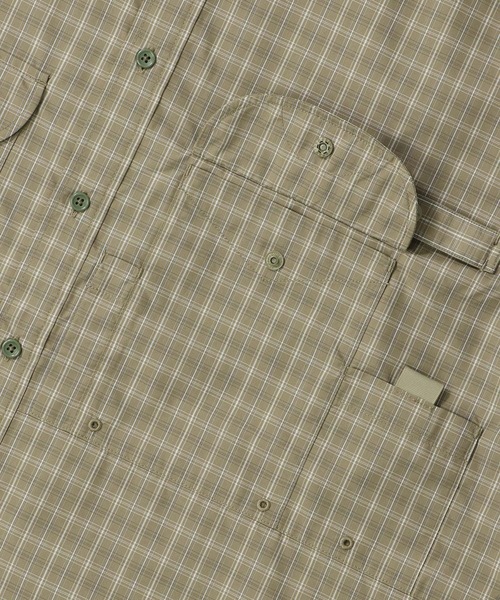 DAIWA PIER39（ダイワピア39）の「DAIWA PIER39 TECH FISHING SHIRT S/S SUMMER PLAID ダイワ ピア39（シャツ/ブラウス・メンズ・ブルー/ライトグレー/グレー系その他・XL/L/M/S）」の11枚目の写真