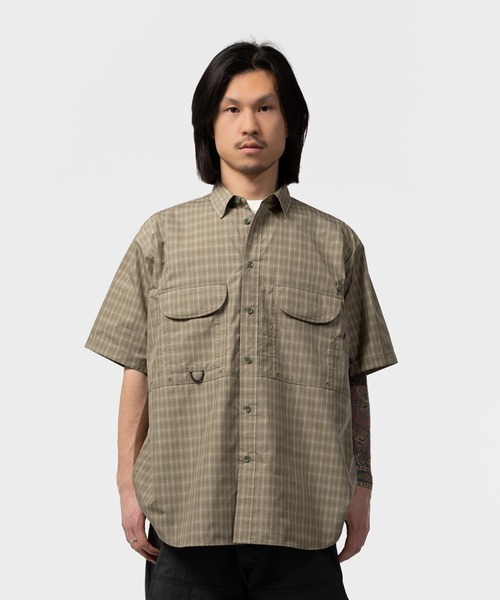 DAIWA PIER39（ダイワピア39）の「DAIWA PIER39 TECH FISHING SHIRT S/S SUMMER PLAID ダイワ ピア39（シャツ/ブラウス・メンズ・ブルー/ライトグレー/グレー系その他・XL/L/M/S）」の12枚目の写真