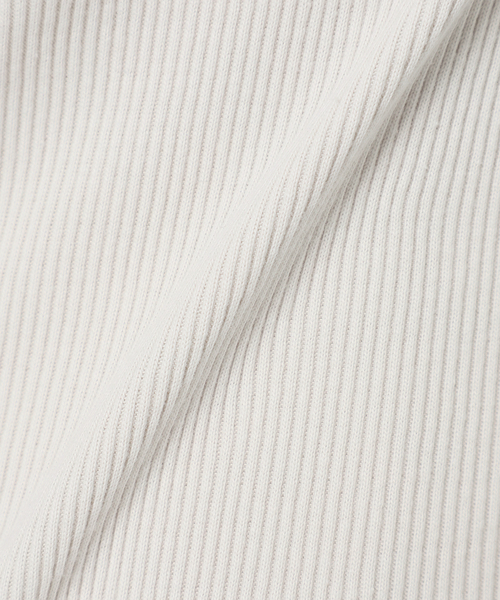 Spick & Span（スピックアンドスパン）の「《新色有り / 追加》甘撚テレコアメスリタンク（タンクトップ・レディース・ブラウン系その他/ブラック/ホワイト/ライトグレー・FREE）」の18枚目の写真