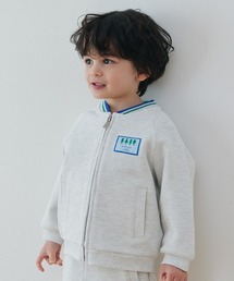 moimoln（モイモルン）の「カラーラインワッフルZIPブルゾン（ブルゾン）」