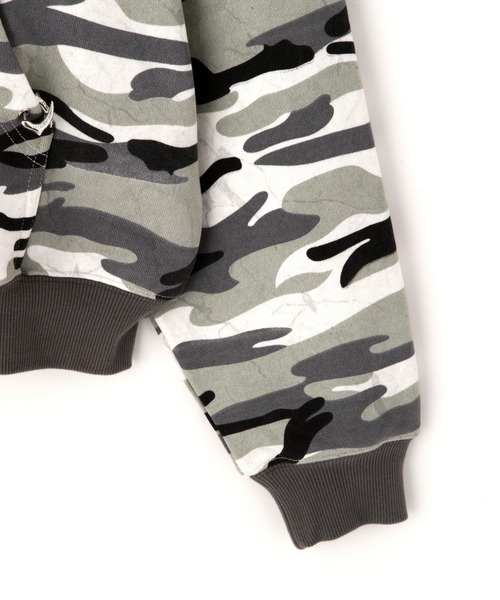 SUPPLIER(サプライヤー)の「SUPPLIER/サプライヤー/【LHP EXCLUSIVE】FAUX FUR CROPPED CROSS ZIP HOODIE(パーカー・メンズ・カモフラージュ/その他2・XL/L/M)」の11枚目の写真