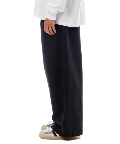 Sandinista(サンディニスタ)の「Light Denim Easy Baggy Pants - Overdyed / 薄手デニム後染めバギーパンツ(その他パンツ・メンズ・ブラック系その他・FREE)」の5枚目の写真