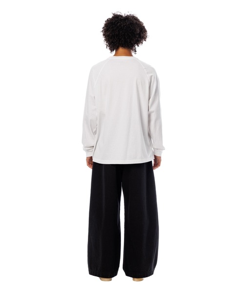 Sandinista(サンディニスタ)の「Light Denim Easy Baggy Pants - Overdyed / 薄手デニム後染めバギーパンツ(その他パンツ・メンズ・ブラック系その他・FREE)」の10枚目の写真