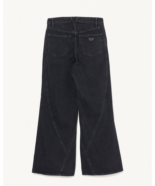 FORSOMEONE(フォーサムワン)の「FORSOMEONE LOOSE FLARE PT DENIM(デニムパンツ・メンズ・インディゴブルー/ブラック・48/50/46)」の12枚目の写真