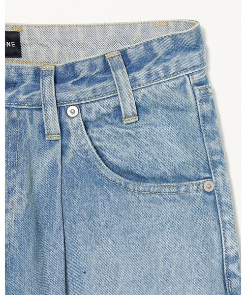 FORSOMEONE(フォーサムワン)の「FORSOMEONE LOOSE FLARE PT DENIM(デニムパンツ・メンズ・インディゴブルー/ブラック・48/50/46)」の14枚目の写真