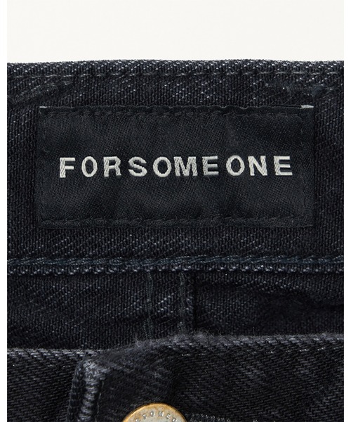 FORSOMEONE(フォーサムワン)の「FORSOMEONE LOOSE FLARE PT DENIM(デニムパンツ・メンズ・インディゴブルー/ブラック・48/50/46)」の18枚目の写真