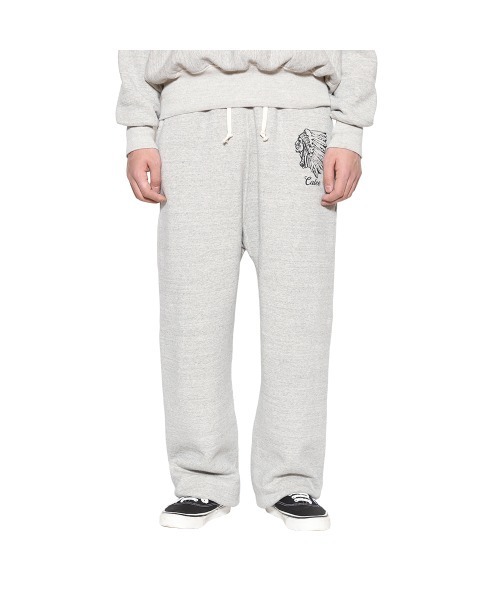 CALEE(キャリー)の「TOMPKIN’S LOOP TYPE 40’S SWEAT RELAX PANTS(スウェットパンツ・メンズ・グレー/ブラック・MEDIUM/LARGE/X-LARGE)」の2枚目の写真