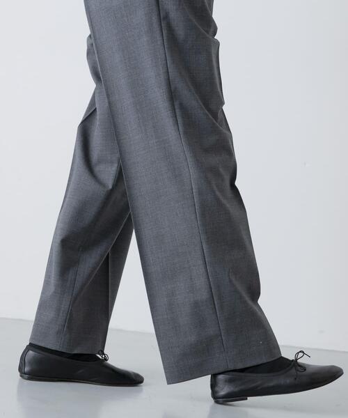 かぐれ（カグレ）の「『2サイズ展開』ストレッチトラウザー（その他パンツ・レディース・ブラック/チャコールグレー・0/1）」の12枚目の写真