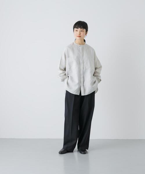 かぐれ(カグレ)の「『2サイズ展開』ストレッチトラウザー(その他パンツ・レディース・ブラック/チャコールグレー・0/1)」の21枚目の写真