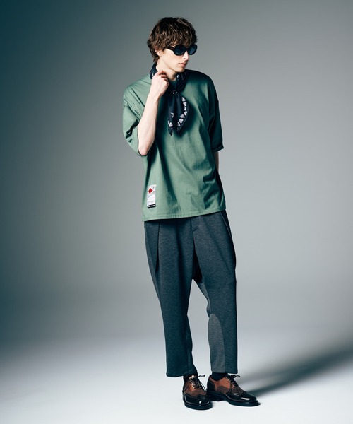 glamb（グラム）の「Quick Dry T-Shirt / クイックドライTシャツ（Tシャツ/カットソー・メンズ・ネイビー/ブラック/カーキ/ホワイト・S/M/L）」の17枚目の写真