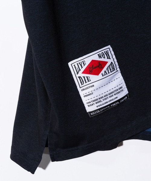 glamb（グラム）の「Quick Dry T-Shirt / クイックドライTシャツ（Tシャツ/カットソー・メンズ・ネイビー/ブラック/カーキ/ホワイト・S/M/L）」の21枚目の写真