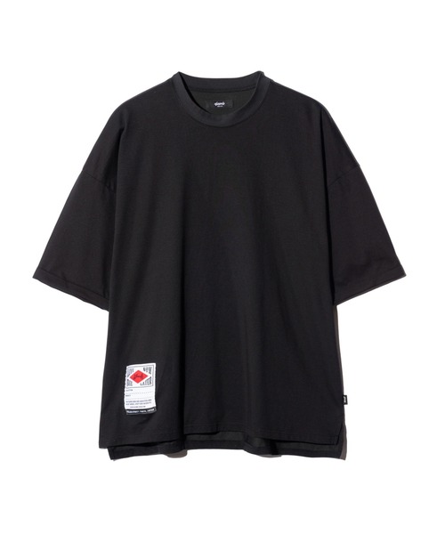 glamb（グラム）の「Quick Dry T-Shirt / クイックドライTシャツ（Tシャツ/カットソー・メンズ・ネイビー/ブラック/カーキ/ホワイト・S/M/L）」の6枚目の写真