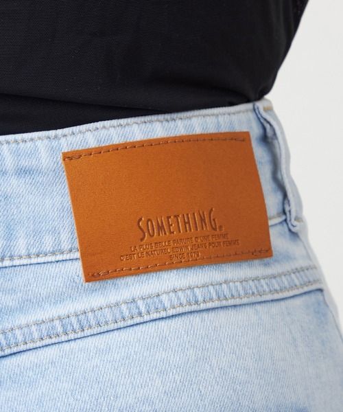 SOMETHING（サムシング）の「SOMETHING LISAレースアップワイドデニムパンツ（デニムパンツ・レディース・ブルー系その他・SMALL/MEDIUM/LARGE/X-SMALL）」の8枚目の写真