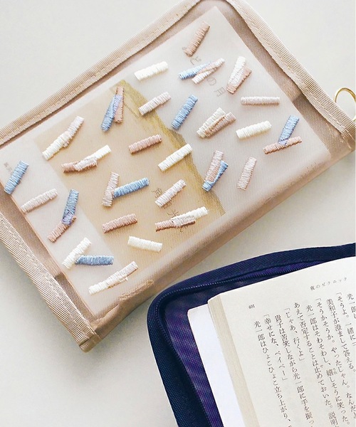 EC:MATOKA SUVANTO BOOK COVER メッシュブックカバー（ポーチ