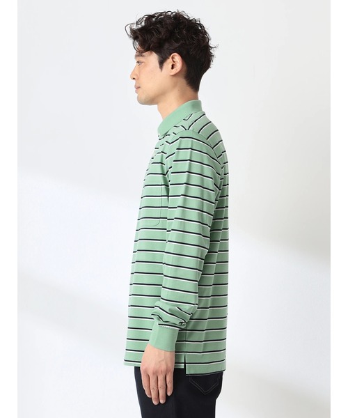 McGREGOR(マックレガー)の「ボーダーポロ(ポロシャツ・メンズ・アイボリー/ライトグリーン/ネイビー・L/XL/M)」の6枚目の写真