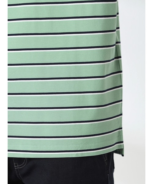 McGREGOR(マックレガー)の「ボーダーポロ(ポロシャツ・メンズ・アイボリー/ライトグリーン/ネイビー・L/XL/M)」の11枚目の写真