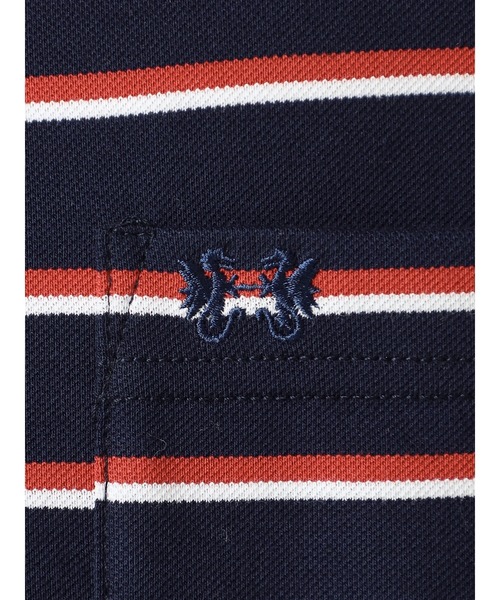 McGREGOR(マックレガー)の「ボーダーポロ(ポロシャツ・メンズ・アイボリー/ライトグリーン/ネイビー・L/XL/M)」の15枚目の写真