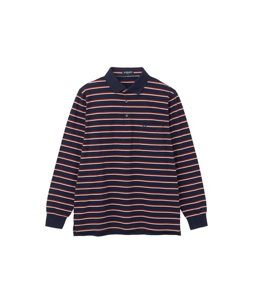 McGREGOR(マックレガー)の「ボーダーポロ(ポロシャツ・メンズ・アイボリー/ライトグリーン/ネイビー・L/XL/M)」の18枚目の写真