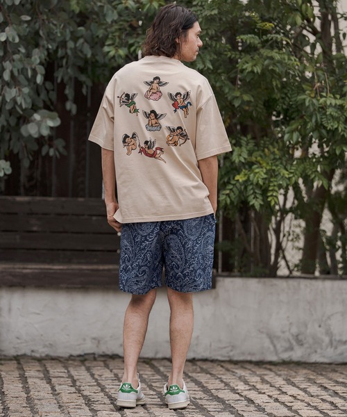 CAMBIO(カンビオ)の「mp14678-Paisley Denim Short Pants ショートパンツ(CAM26SS-013)(その他パンツ・メンズ・ブラウン系その他/ブラック系その他/ネイビー系・L/M/S)」の13枚目の写真