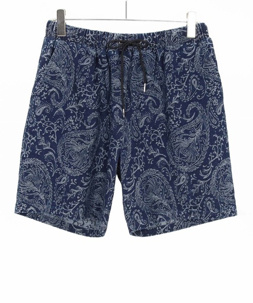 CAMBIO(カンビオ)の「mp14678-Paisley Denim Short Pants ショートパンツ(CAM26SS-013)(その他パンツ・メンズ・ブラウン系その他/ブラック系その他/ネイビー系・L/M/S)」の20枚目の写真
