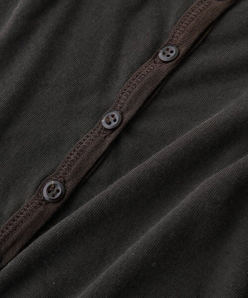 Whim Gazette（ウィムガゼット）の「【GEMINI】マルチwayノースリーブカットソー（タンクトップ・レディース・オフホワイト/ブラウン・FREE）」の4枚目の写真