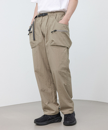 MODERMENT（モダーメント）の「[ナイロン] ベルト付きテックカーゴストリングパンツ [ベージュ]（スウェットパンツ）」