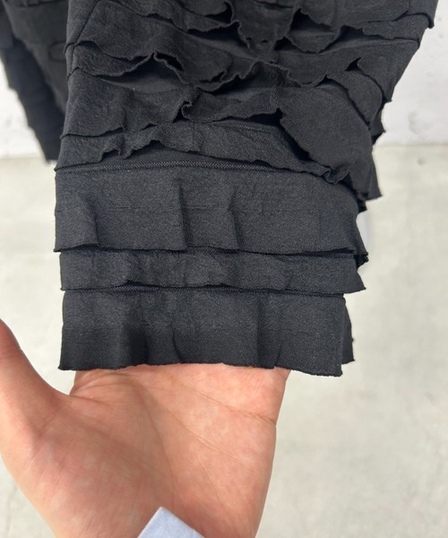 PROVOKE (プロヴォーク)の「FRILL PANTS(その他パンツ・レディース・オフホワイト/ブラック・FREE)」の10枚目の写真
