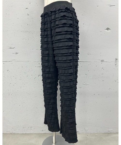 PROVOKE (プロヴォーク)の「FRILL PANTS(その他パンツ・レディース・オフホワイト/ブラック・FREE)」の8枚目の写真