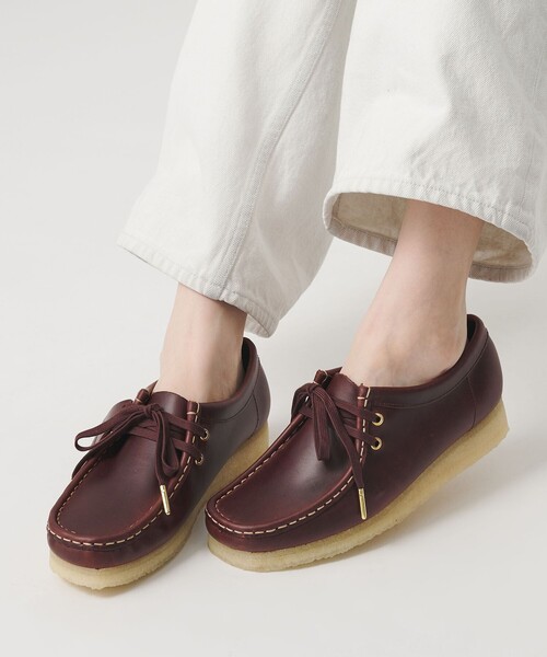 セール】＜Clarks Originals＞レザー ワラビーブーツ ブラウン（ブーツ